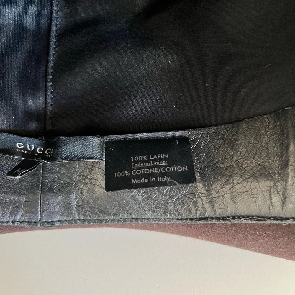 Auth VTG GUCCI Tom Ford Era Hat - Picture 6 of 8